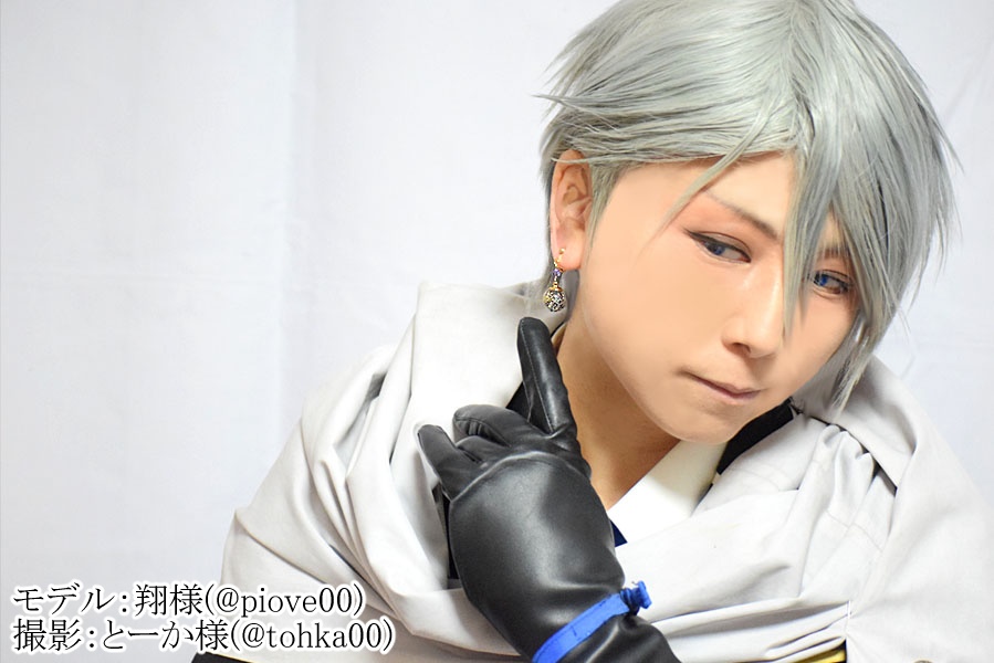 刀剣男士の糸結び耳飾り(ピアス)