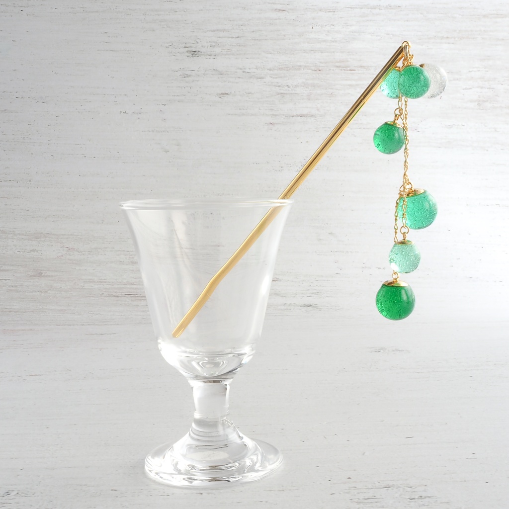 泡泡煌録玉の簪