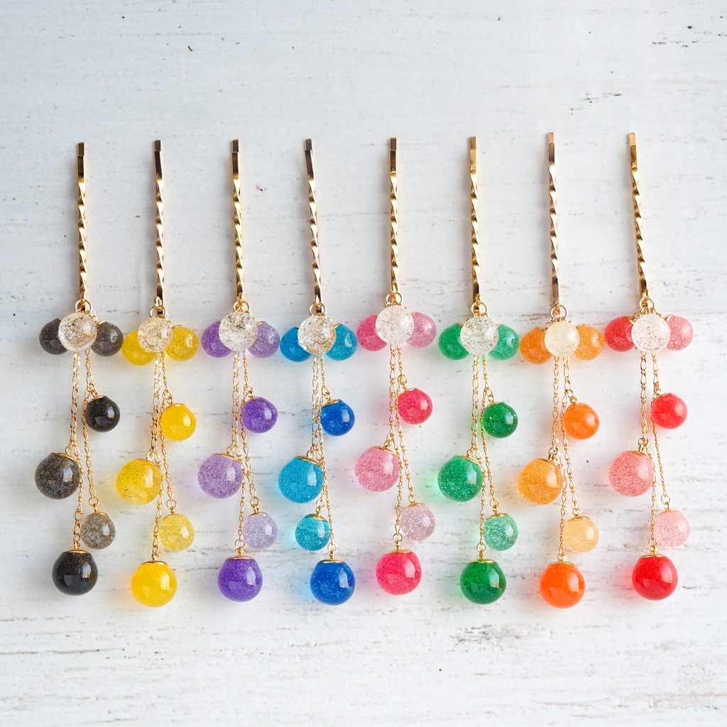 泡泡煌録玉のヘアピン