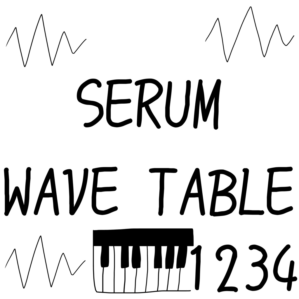 WAVE TABLES FOR SERUM BY 1234