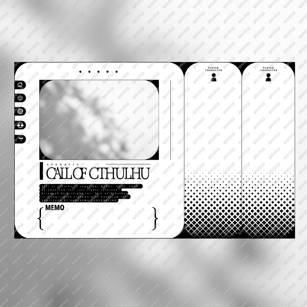 【新ココフォリア用素材】貼るだけ部屋素材まとめ02【SPLL:E200009】