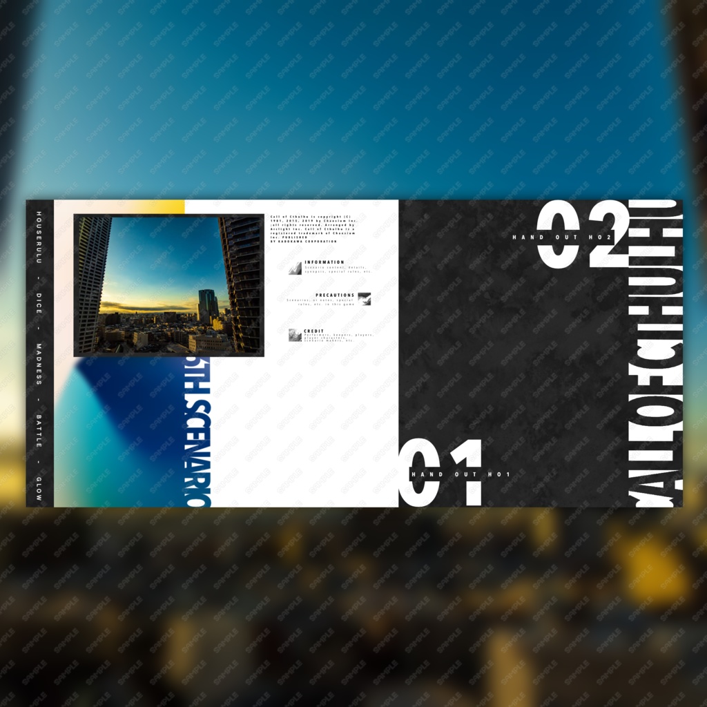 【新ココフォリア用素材】貼るだけ部屋素材まとめ02【SPLL:E200009】