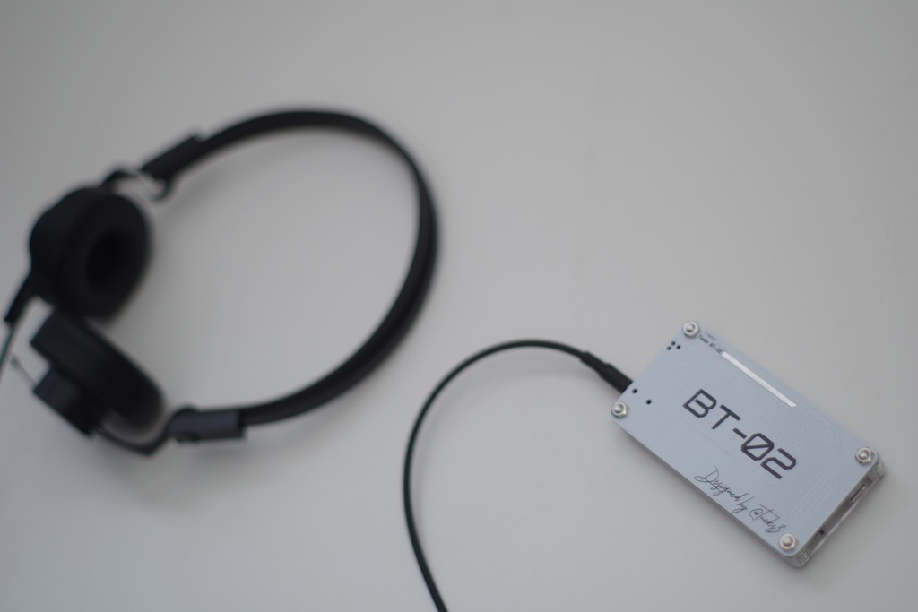 “BT-02” Wireless Audio Amplifier /ワイヤレスヘッドホンアンプ