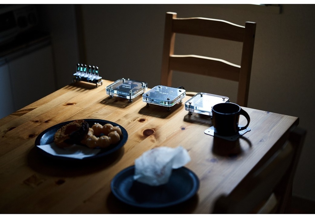 Wireless Acrylic Speaker "BT-03" & "ex-01hp"/(終売予定)