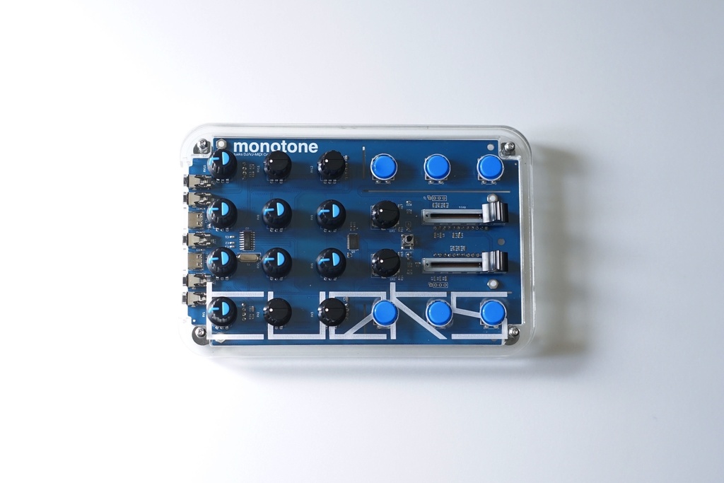 “monotone” DJ/VJ-MIDI controller
