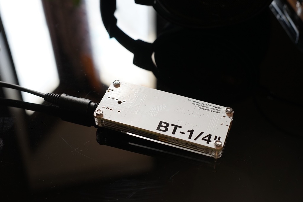 BT-1/4" 6.3mmWireless Audio Amplifier /ワイヤレスヘッドホンアンプ
