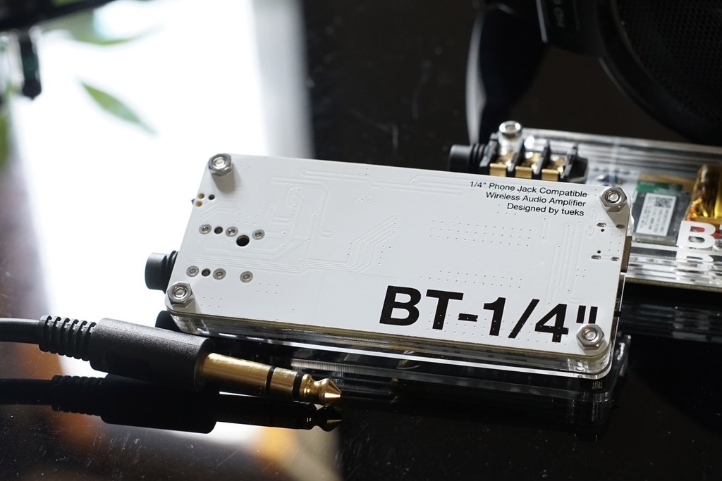 BT-1/4" 6.3mmWireless Audio Amplifier /ワイヤレスヘッドホンアンプ