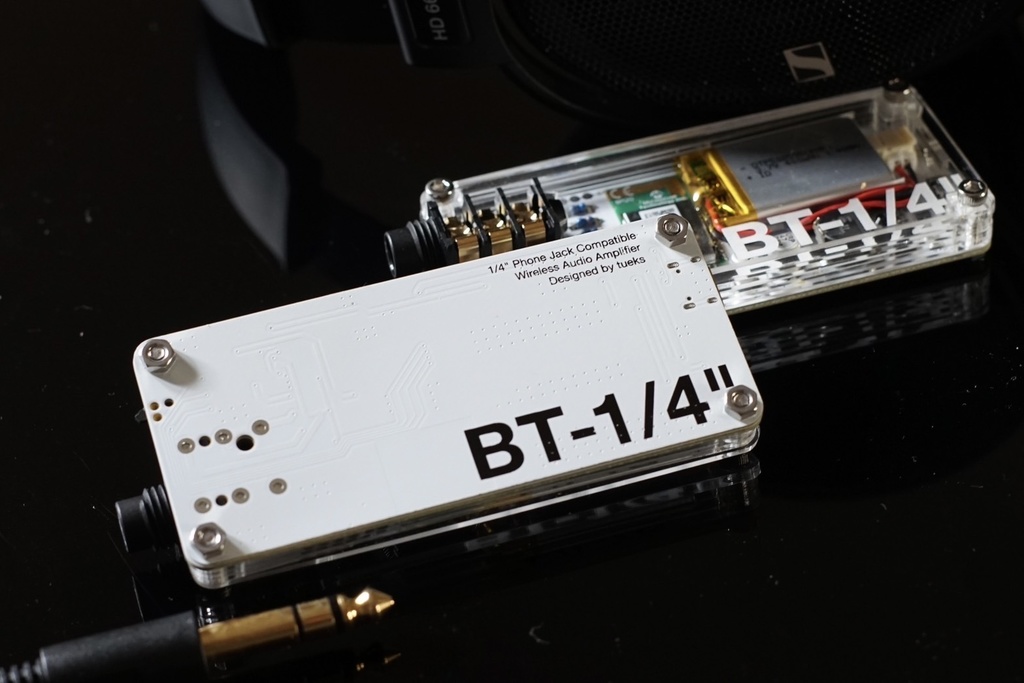BT-1/4" 6.3mmWireless Audio Amplifier /ワイヤレスヘッドホンアンプ