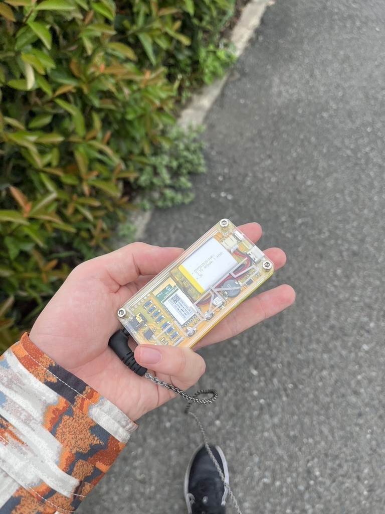 “BT-02(yellow)”ワイヤレスヘッドホンアンプ