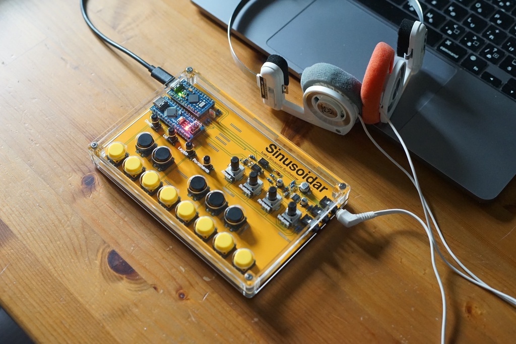 Sinisoidar/正弦波シンセサイザー