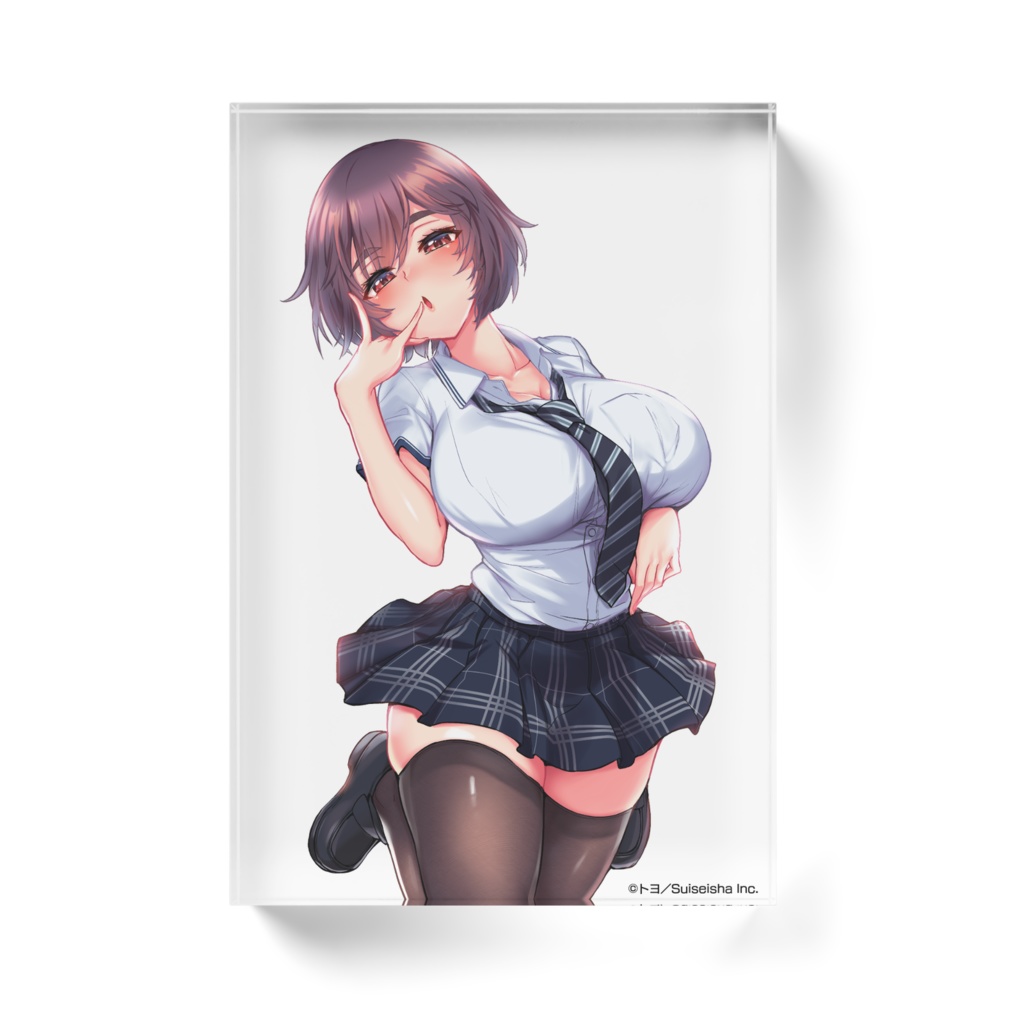 「悶えてよ、アダムくん 」アクリルブロック(絵柄:姫乃朱莉)