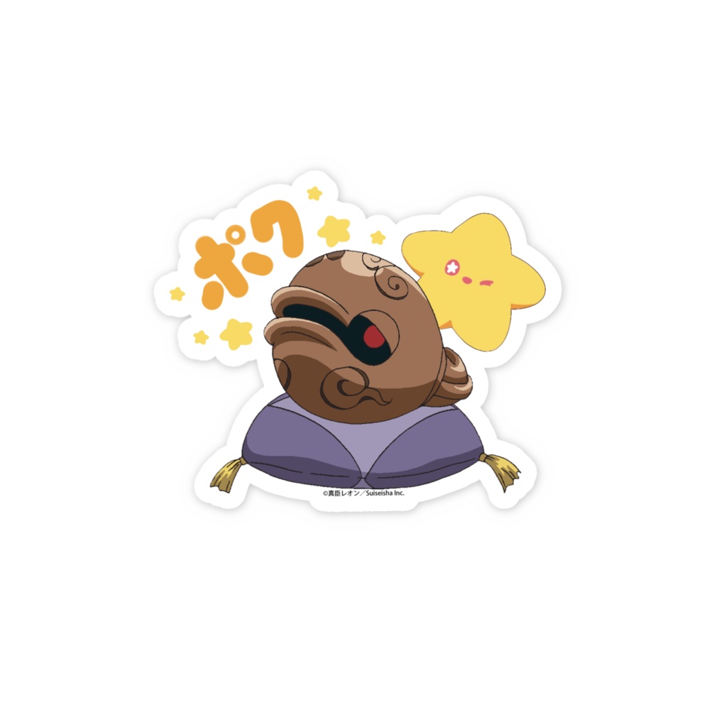 彗星社10周年記念「僧侶と交わる色欲の夜に…」(木魚)×コメタコラボステッカー