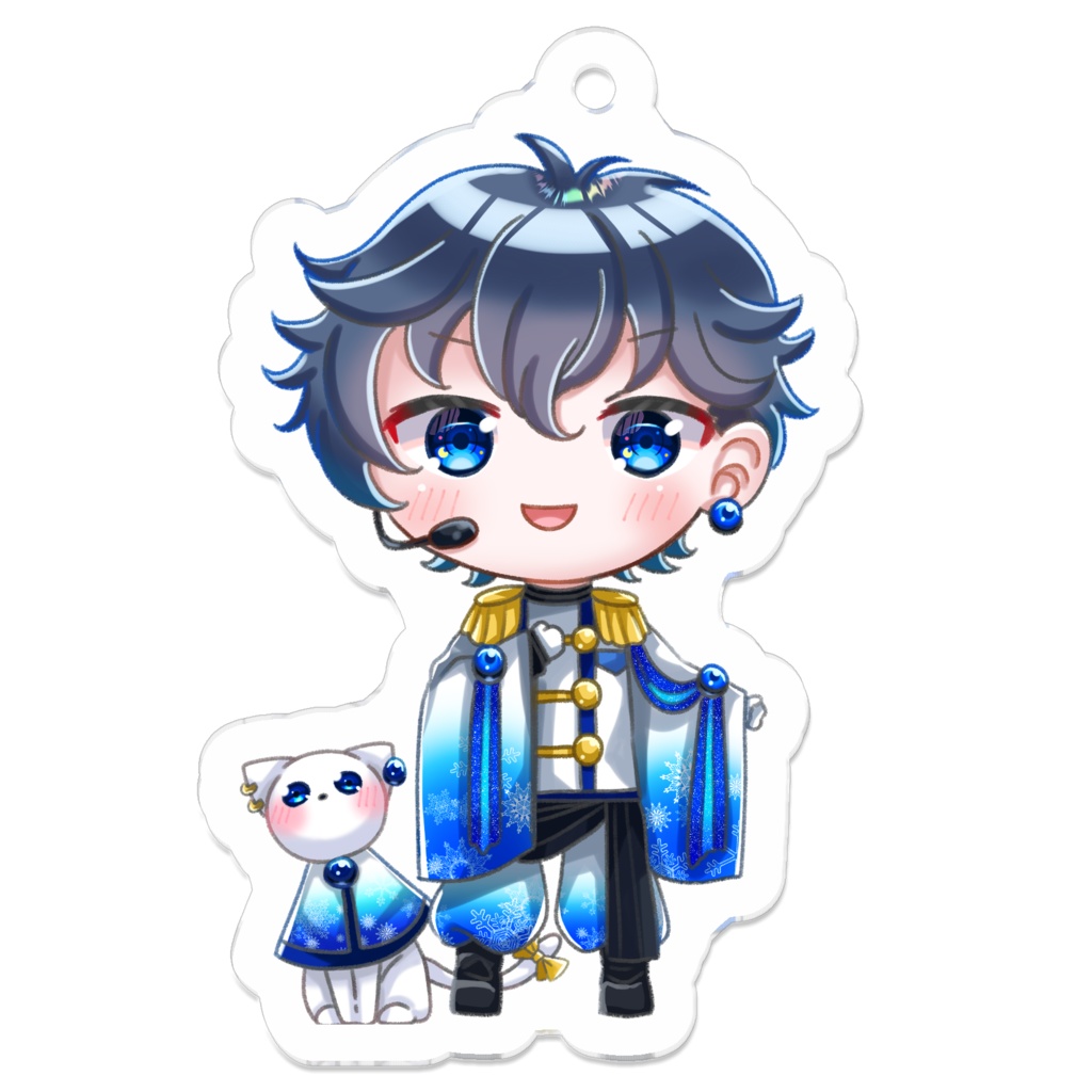 冬月冬夜(アイドルver.猫有り)