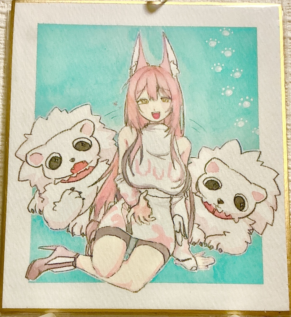 ちし共5 小色紙