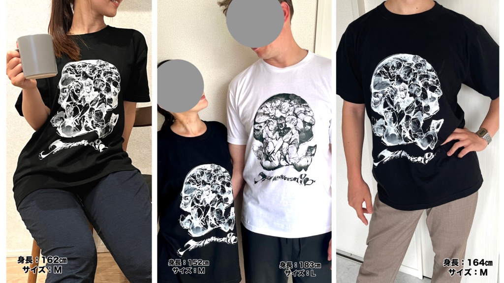 【非公式】宝鐘マリン 7th Anniversary デザインTシャツ