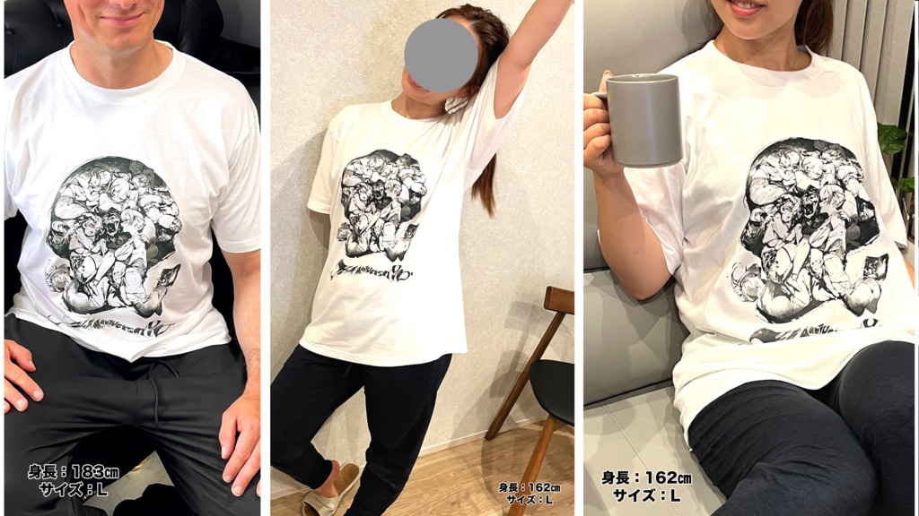 【非公式】宝鐘マリン 7th Anniversary デザインTシャツ