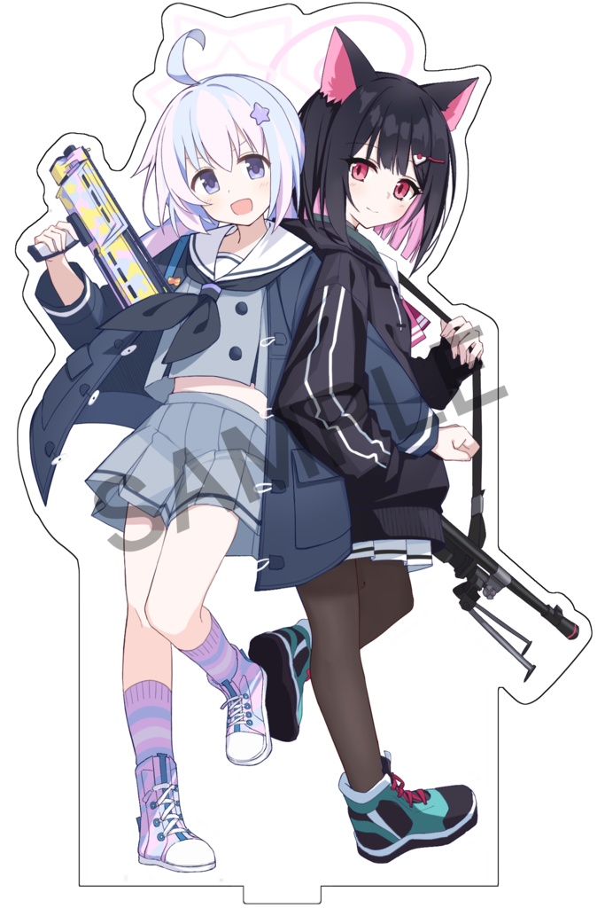 カズサ×レイサ (アクリルスタンド) - ちょこコロショップ - BOOTH