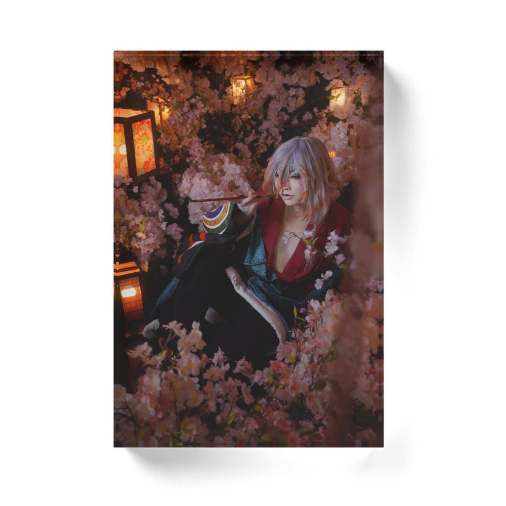 坤の薬売りアクリルブロック