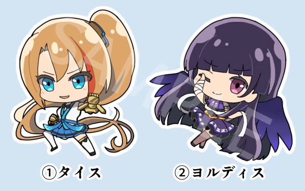 ミニ政霊アクリルストラップ③