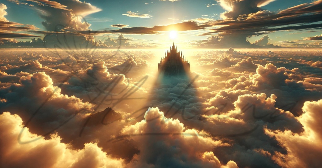 Light Through the Clouds - 神秘の光