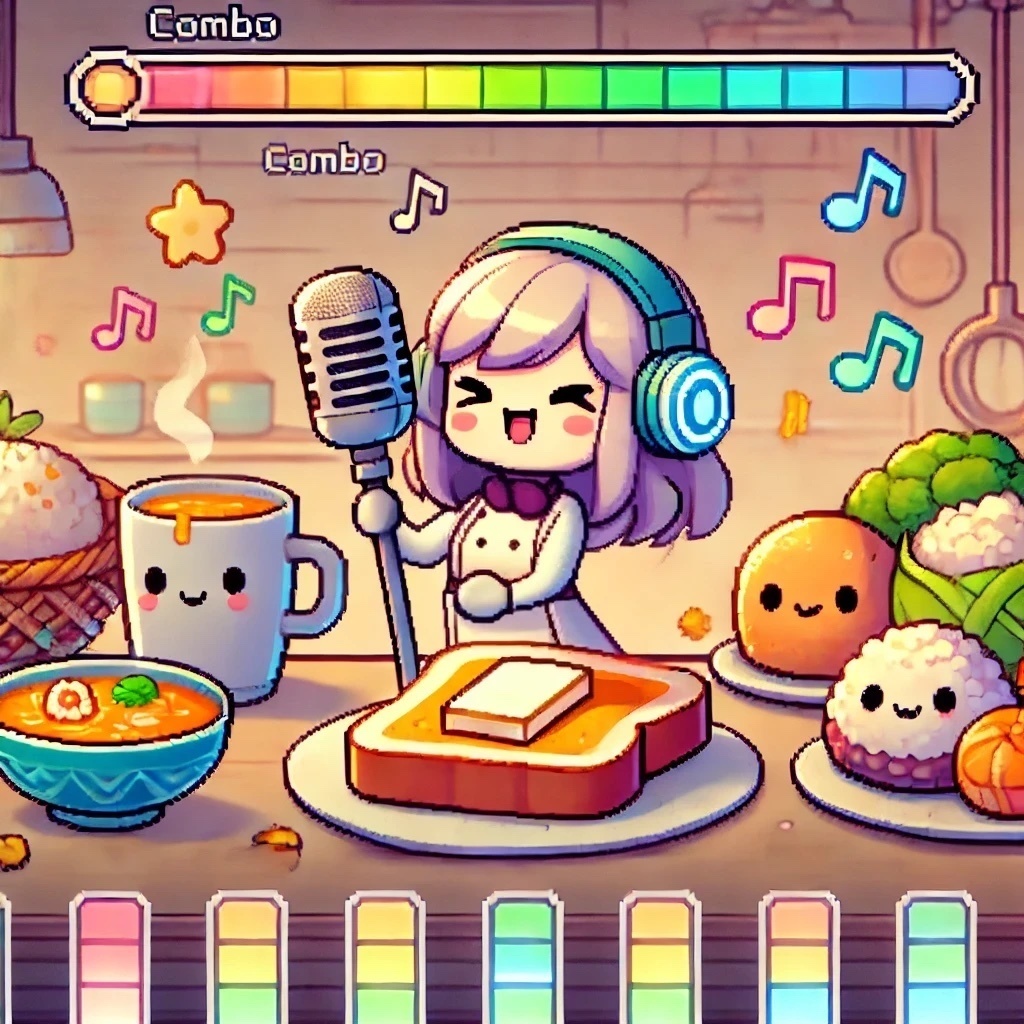 ぱくぱくリズムゲーム- chiptune（歌詞付）