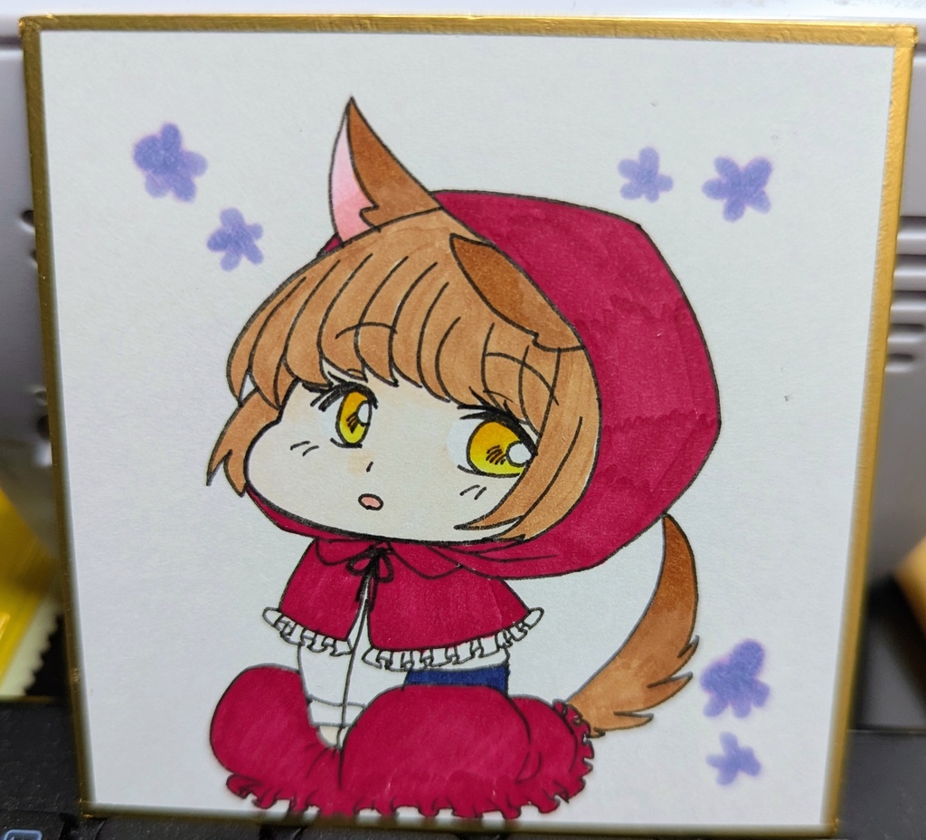 一次創作豆色紙