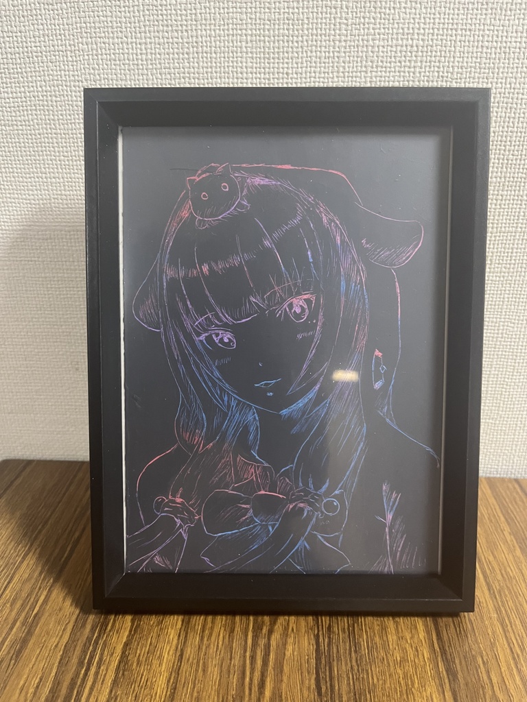 朝倉可憐 スクラッチアート