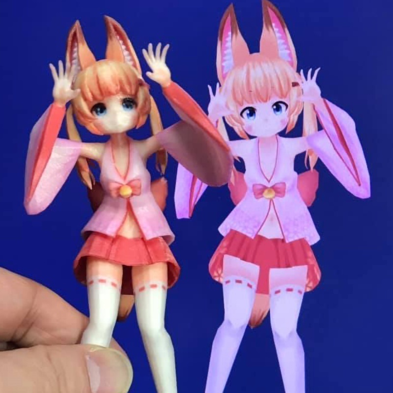 画面の中の 全ての「彼女」は マッハで手に触れられる