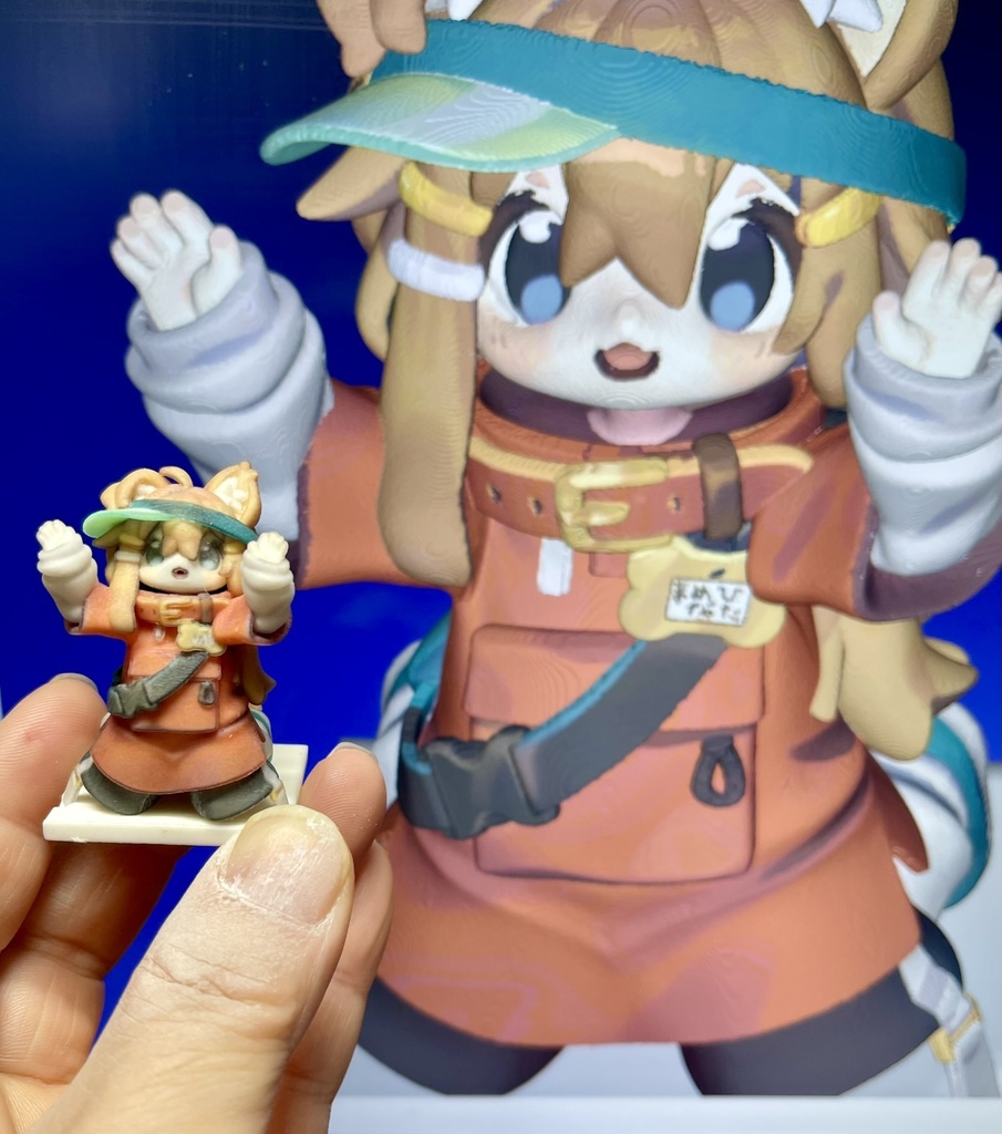 全高3.5cmフィギュア「手乗りまめひなた」