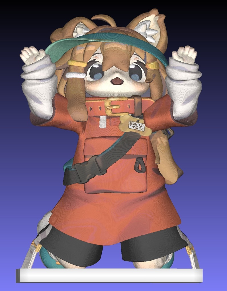 全高3.5cmフィギュア「手乗りまめひなた」