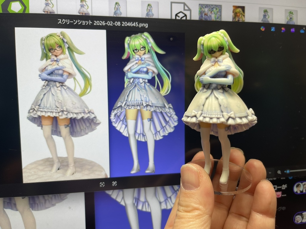 「うちの子立体化プロジェクト」AIイラストから直接立体物製造支援!