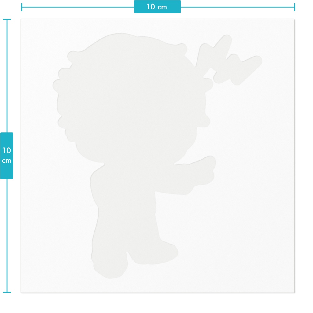 1st official goods『がみがみルルハリル ステッカー』