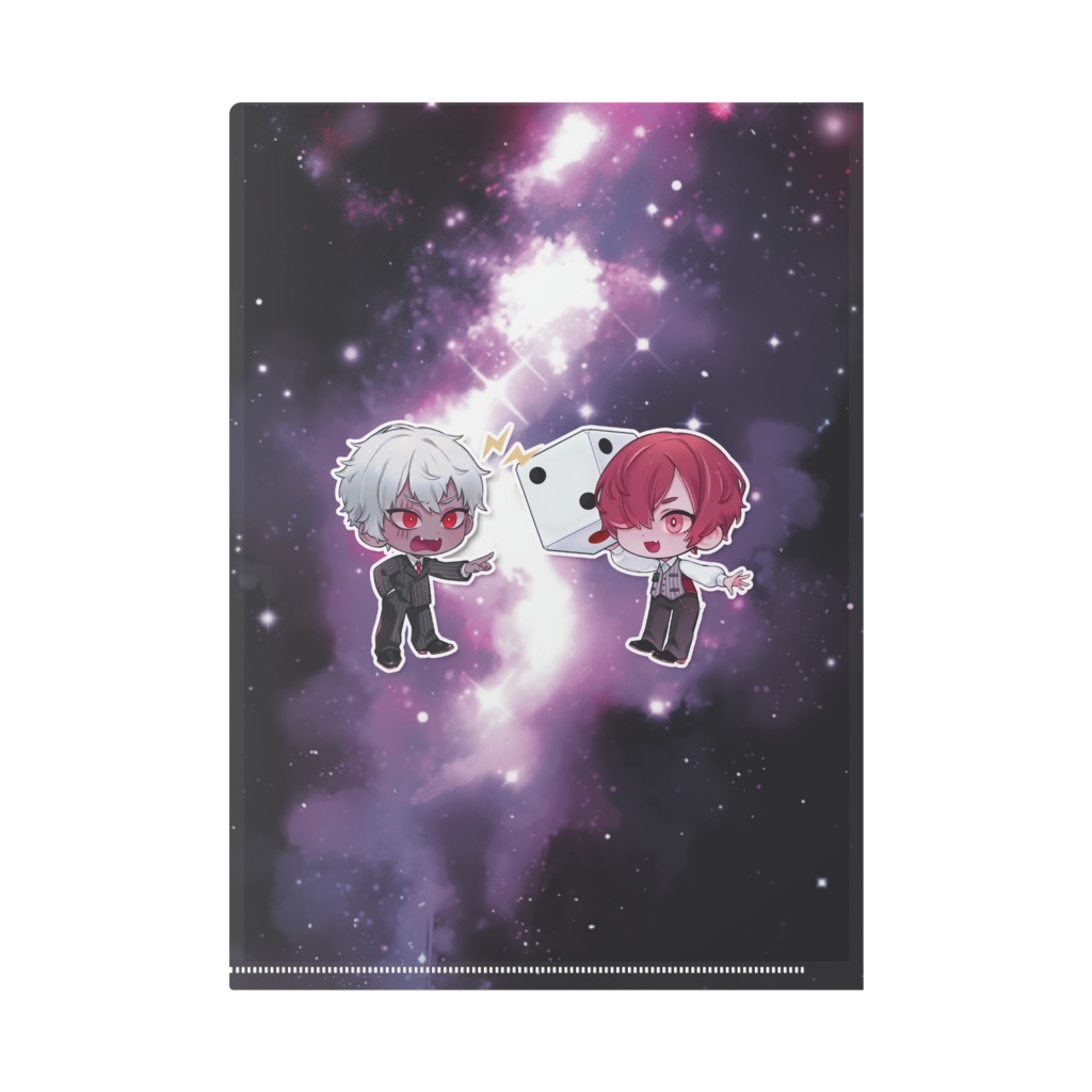 1st official goods『川犬&ルルハリル スペシャルクリアファイル』