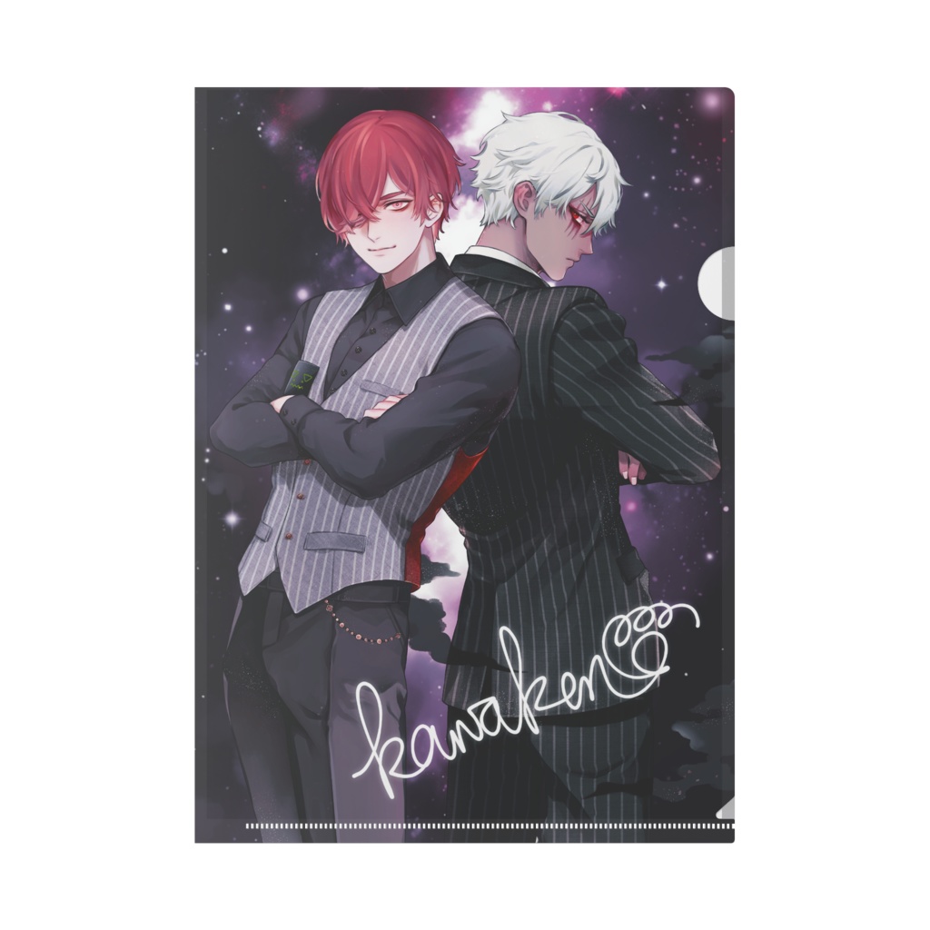1st official goods『川犬&ルルハリル スペシャルクリアファイル』