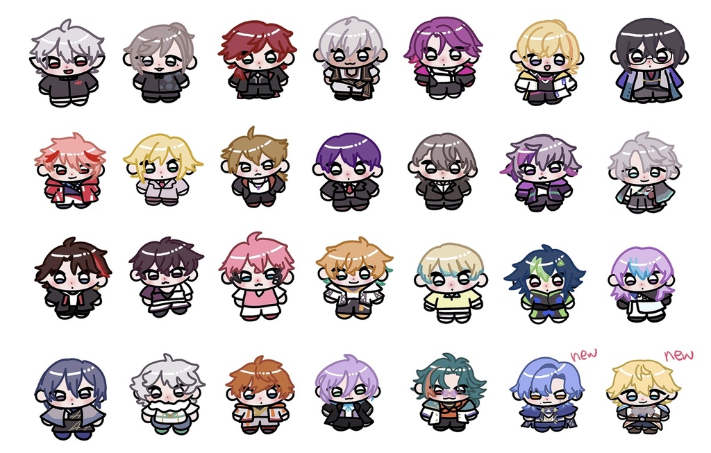 【非公式】ちびキラキラシール