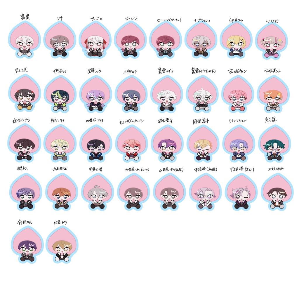 【非公式】もも!アクキー