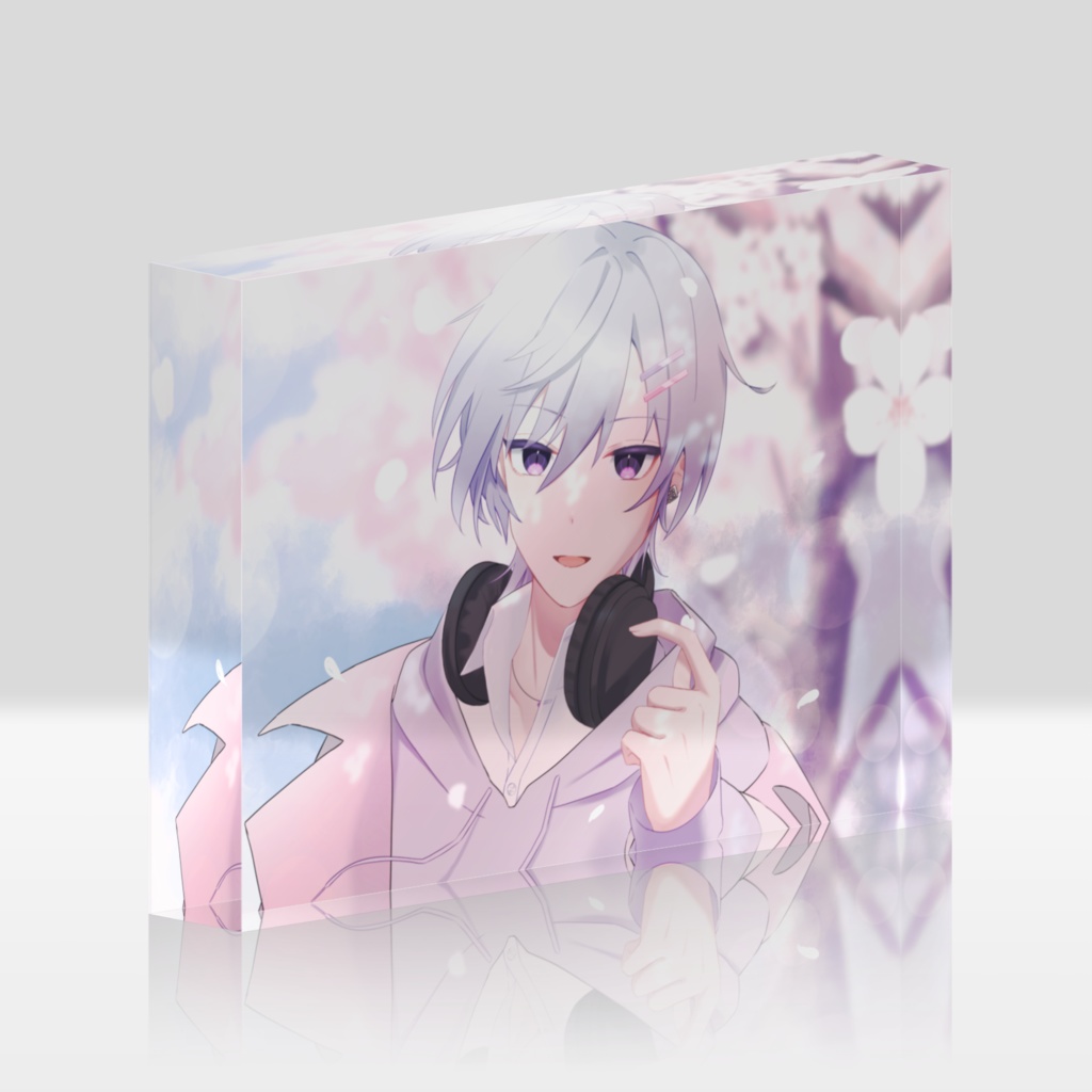 2025 years Birthday - 『紫水涼音』 アクリルブロック