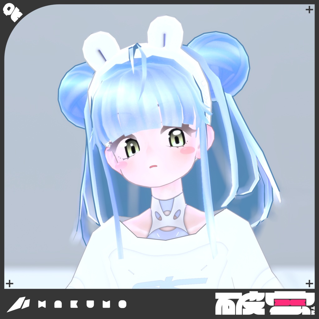 破雲 #HAKUMO3D / オリジナル3Dモデル