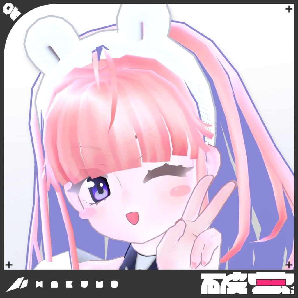 破雲 #HAKUMO3D / オリジナル3Dモデル