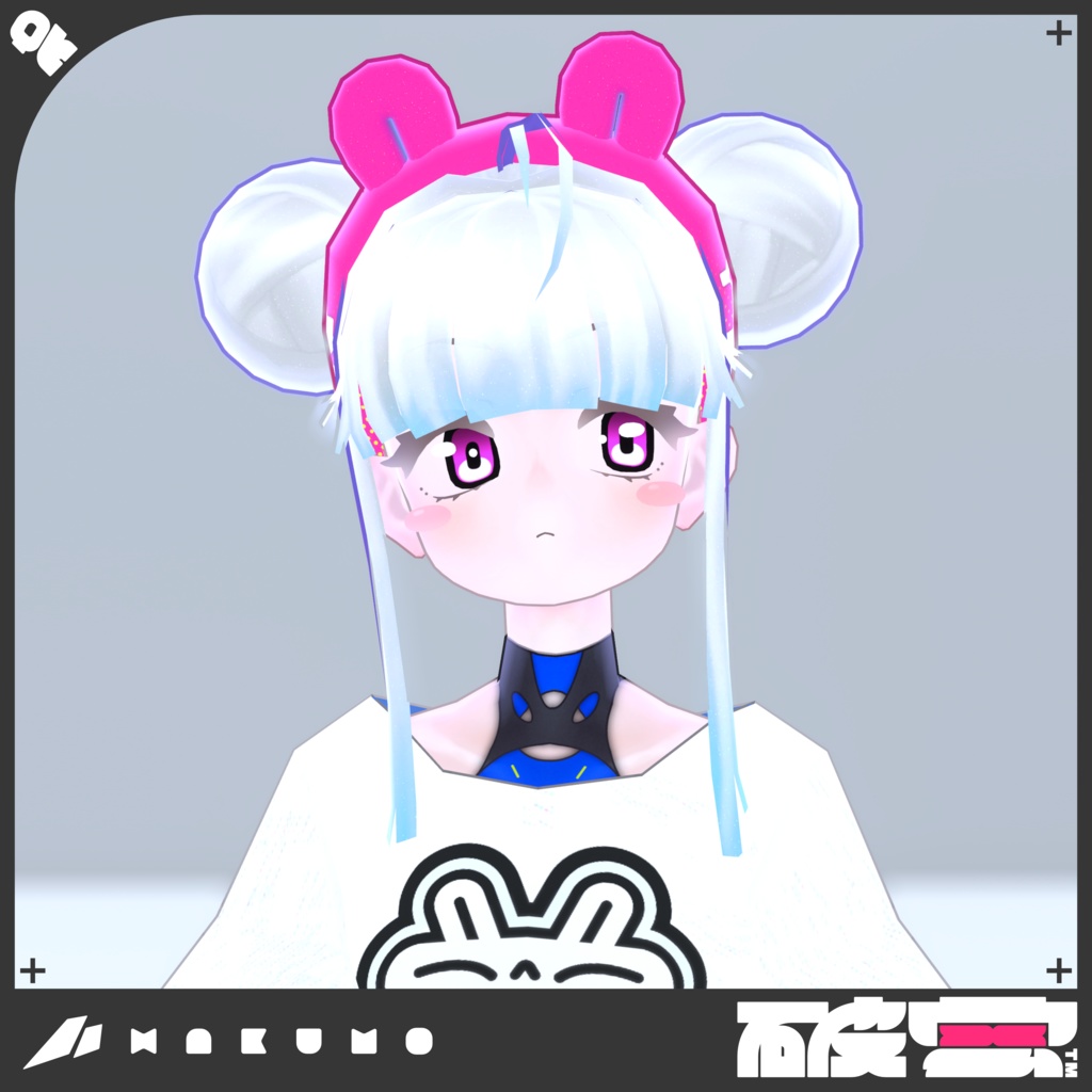 破雲 #HAKUMO3D / オリジナル3Dモデル