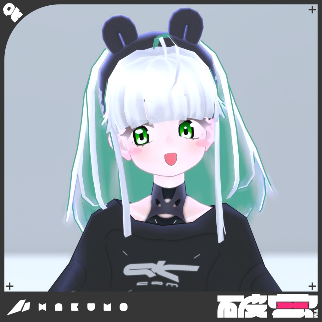 破雲 #HAKUMO3D / オリジナル3Dモデル