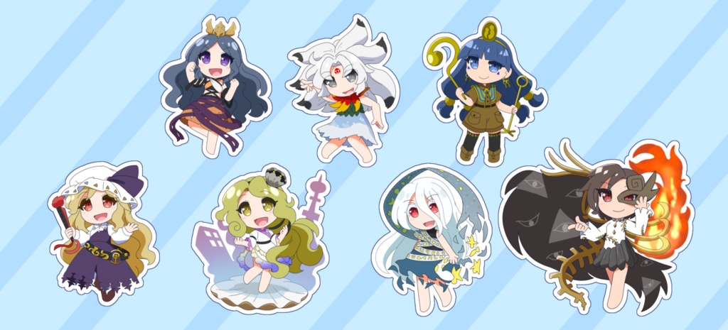 錦上京ボス　ステッカーセット