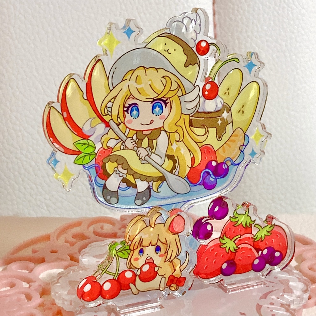 ガーディアンテイルズ　プリトヴィツェ　アクリルジオラマ（アクスタ）