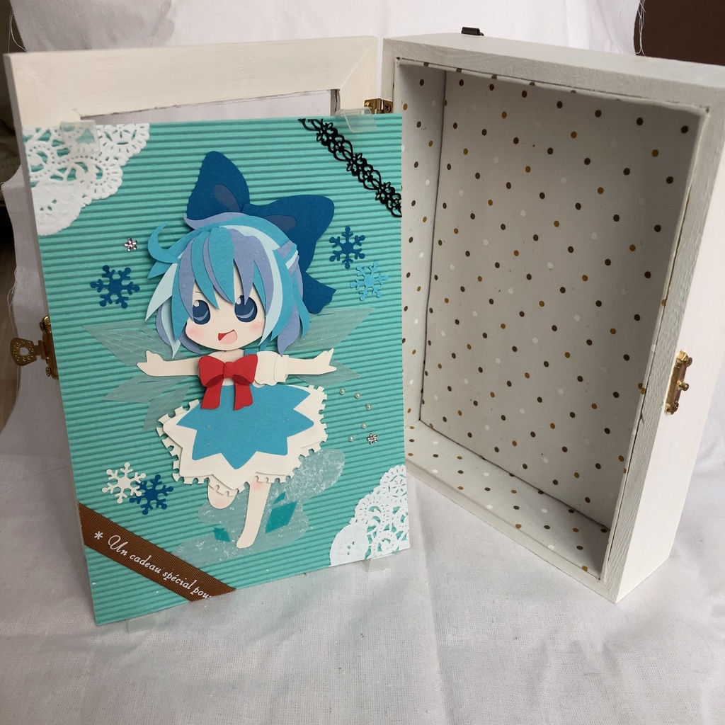 【原画】東方Project チルノ 切り絵