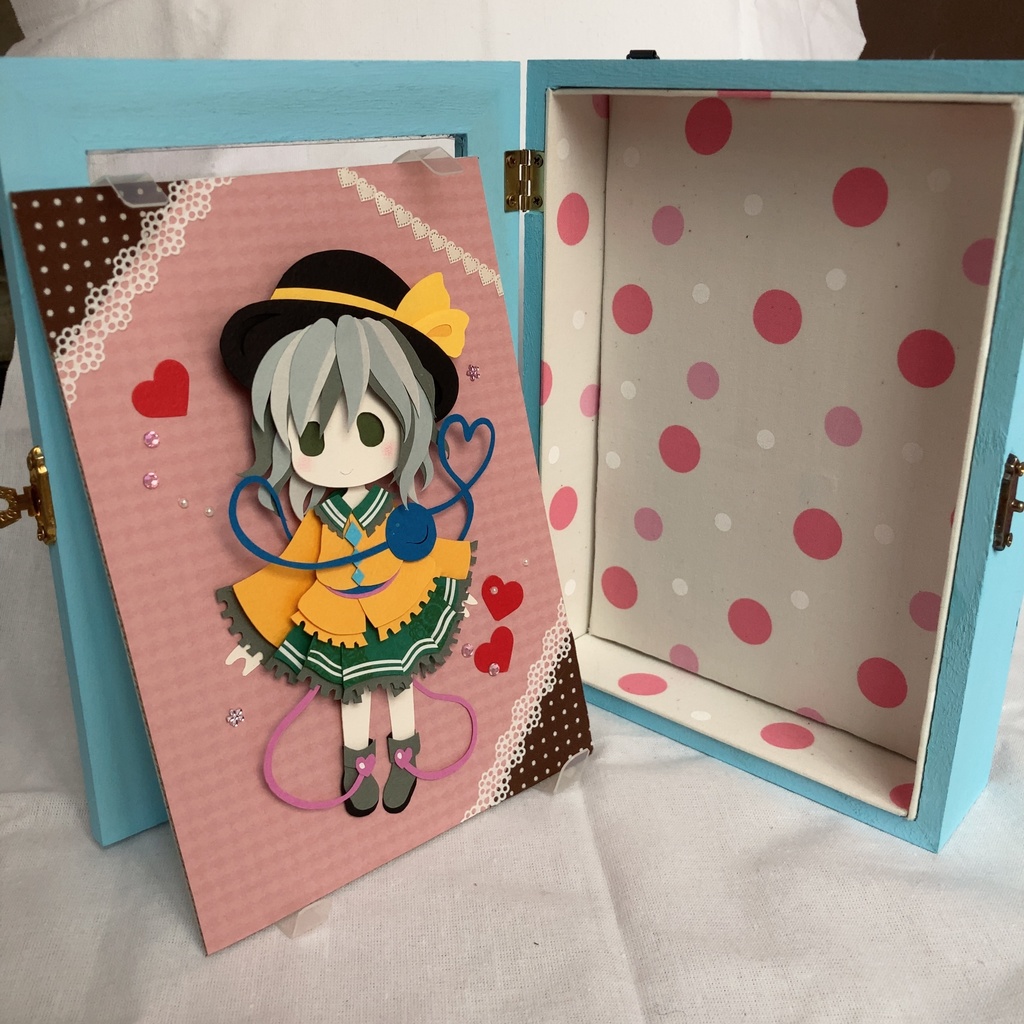 【原画】東方Project 古明地こいし 切り絵