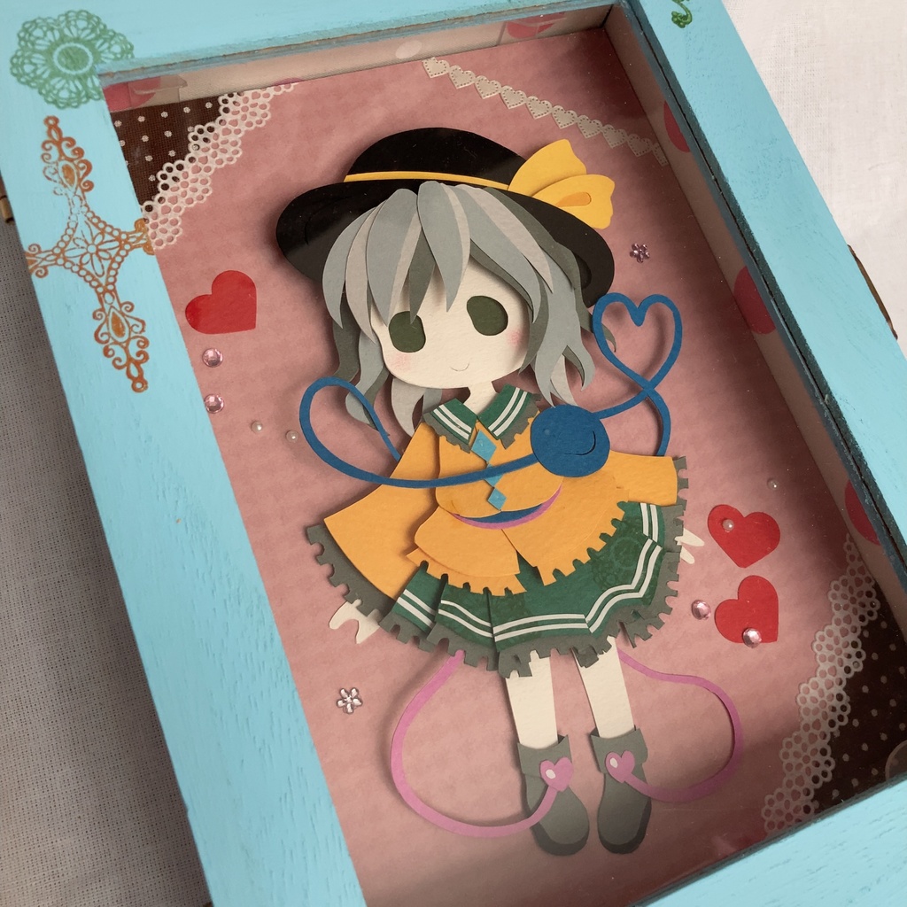 【原画】東方Project 古明地こいし 切り絵