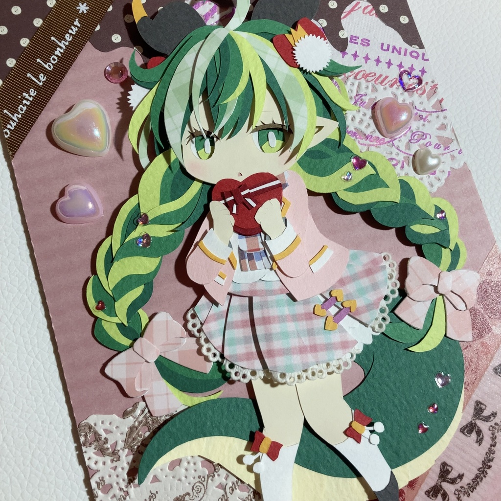 【原画】ガーディアンテイルズ　アメリス　切り絵