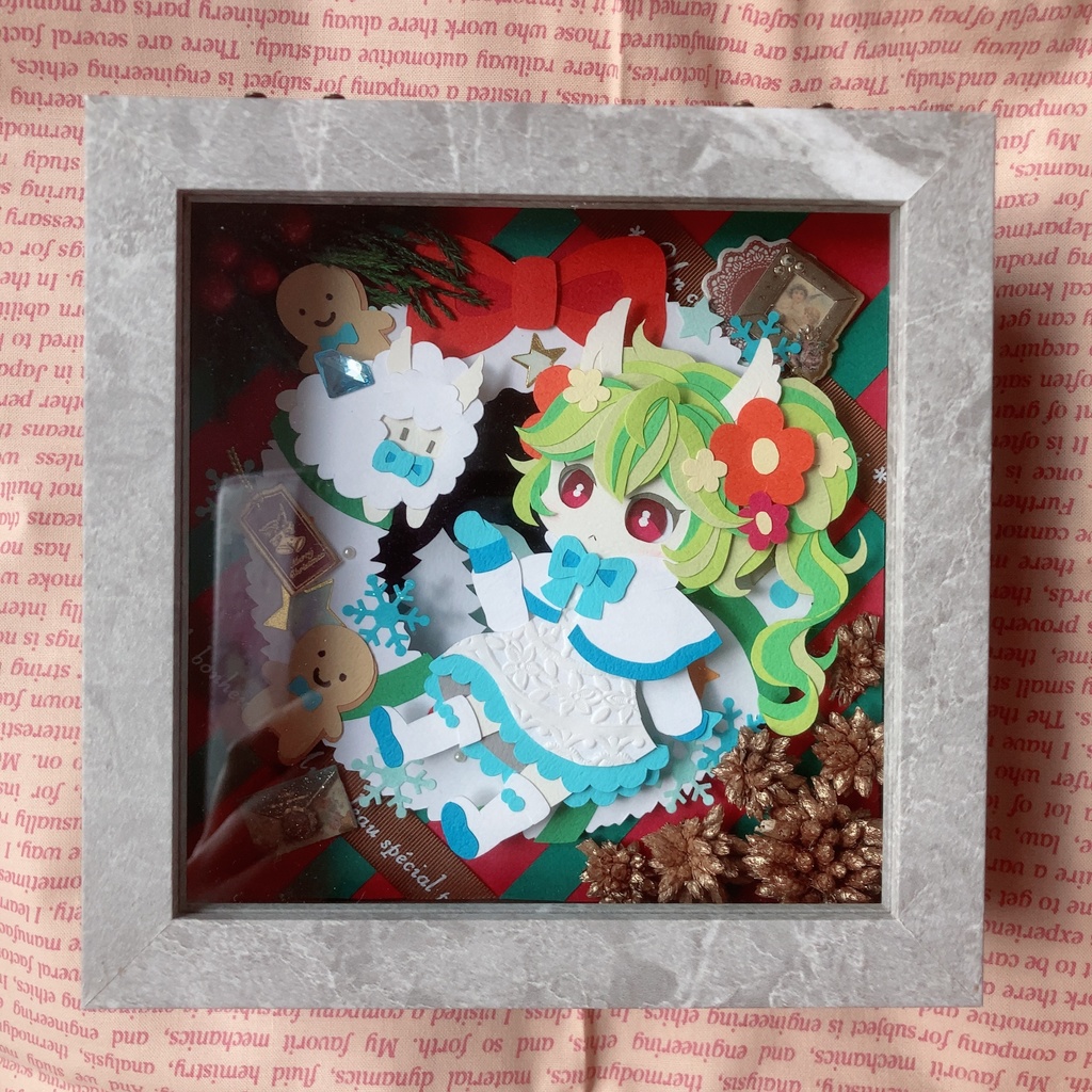 【切り絵原画】💎メイリルからのおくりもの💎