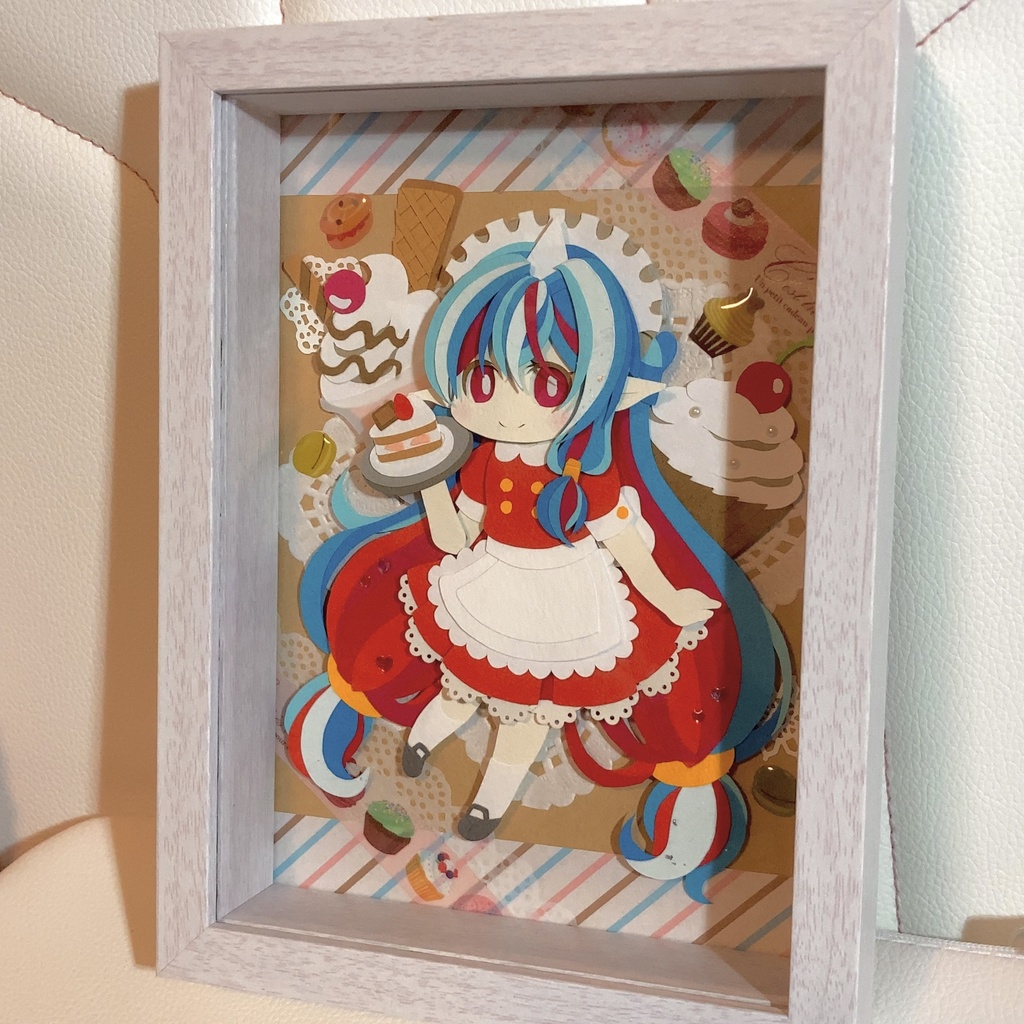 【原画】ガーディアンテイルズ パルフェウナ 切り絵