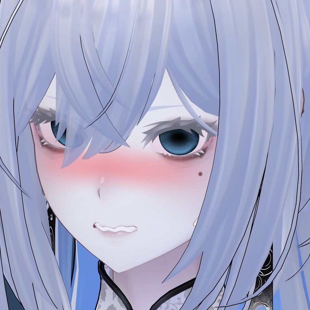 【ラシューシャ専用アイテクスチャ】病み闇♡めんへらあい